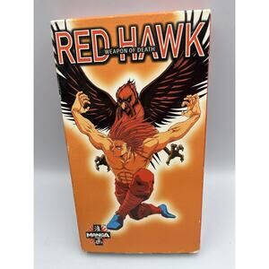 RED HAWK (Weapon of Death) VHS Tape 1998 Manga Ent. ENGLISH Language